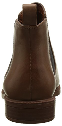 Clarks Taylor Shine, Botas Chelsea para Mujer, Marrón (Tan Leather), 41.5 EU