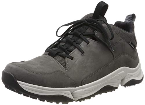 Clarks Tri Path Mid, Zapatillas Altas para Hombre, Gris Dark Grey Combi Dark Grey Combi, 41 EU