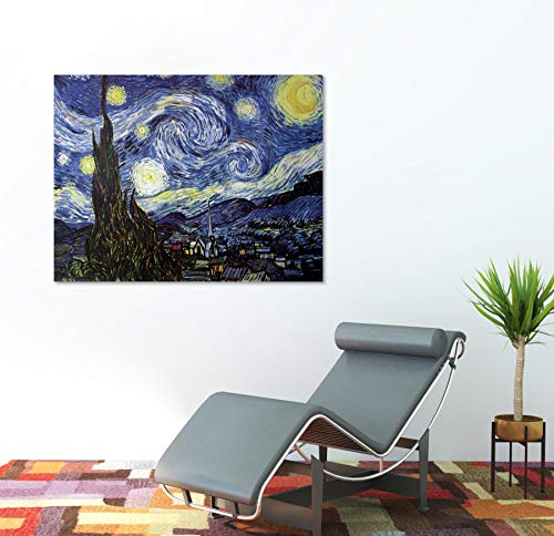 Close Up Póster Starry Night/La Noche Estrellada (91,5cm x 61cm) + 1 póster Sorpresa de Regalo