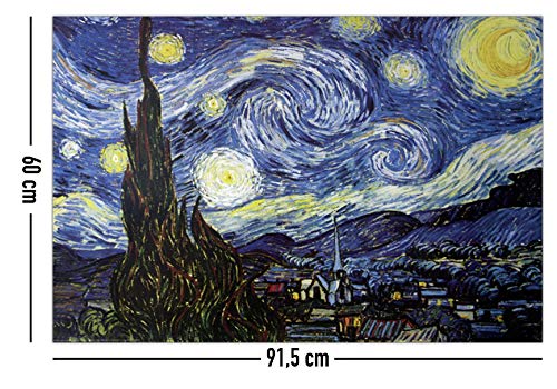 Close Up Póster Starry Night/La Noche Estrellada (91,5cm x 61cm) + 1 póster Sorpresa de Regalo