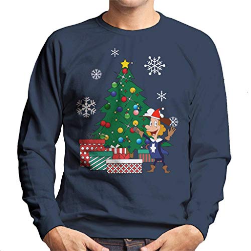 Cloud City 7 Albert The Fifth Musketeer Around The Christmas Tree Men's Sweatshirt