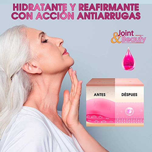 Colágeno en polvo con magnesio y ácido hialurónico | Coenzima Q10 + resveratrol + vitamina C | Piel nutrida y sin arrugas | Articulaciones lubricadas y sin dolor | Colágeno puro con magnesio | 300gr