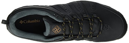 Columbia Peakfreak Nomad Zapatos impermeables para hombre , Negro(Black, Monument), 44 EU