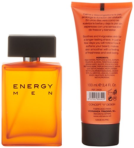 Concept V Design Energy Men Set de Regalo - 2 Piezas