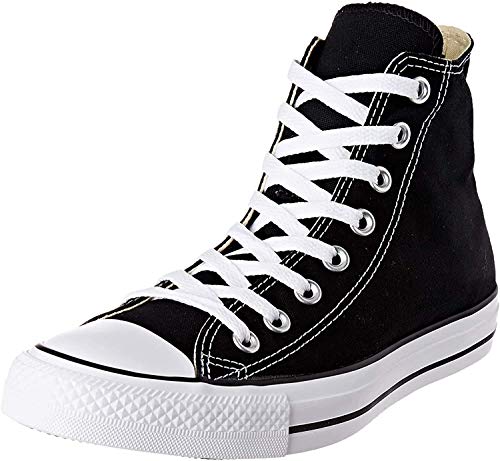 Converse Chuck Taylor All Star Hi, Zapatillas Altas Unisex adulto, Negro (Black/White), 41 EU