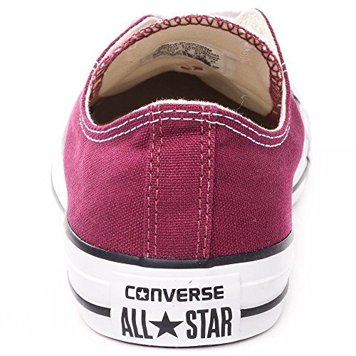 Converse Chuck Taylor All Star Ox, Zapatillas Unisex Adulto, Rojo (Bordeaux), 43 EU