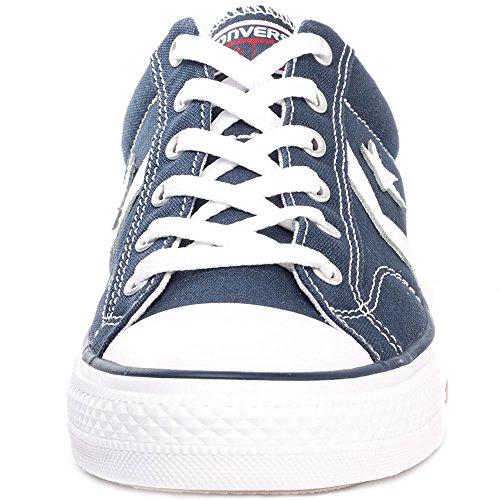 Converse Lifestyle Star Player Ox, Zapatillas Unisex, Marino Blanco, 40 EU