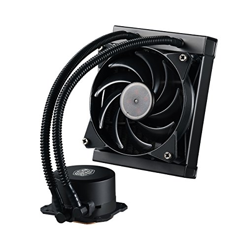 Cooler Master Liquid Lite 120, Refrigerador, 120 mm, Negro