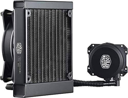 Cooler Master Liquid Lite 120, Refrigerador, 120 mm, Negro