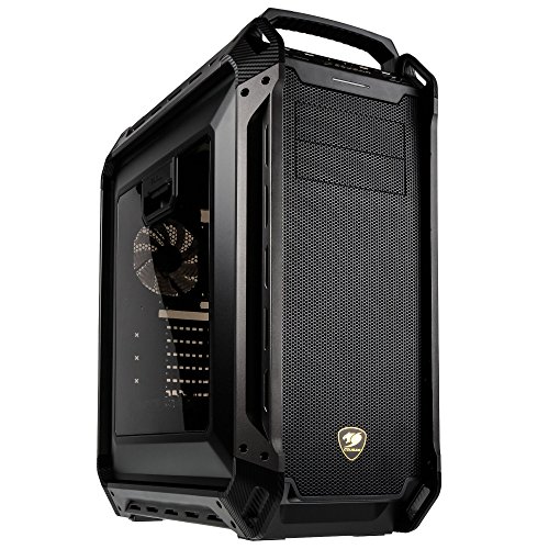 COUGAR Gaming Panzer MAX Full-Tower Negro - Caja de Ordenador (Full-Tower, PC, Negro, ATX,CEB,EATX, Juego, 17 cm)