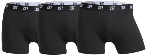 CR7 CRISTIANO RONALDO 3 Pack Basic Trunk - Ropa interior deportiva, color multicolor, talla S