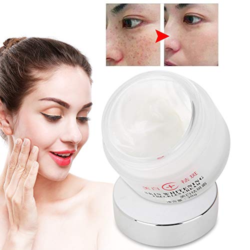 Crema blanqueadora, crema de aclarado facial anti melasma para la eliminación de manchas de pecas, rejuvenecimiento de la piel de la cara, nutrientes y reparaciones, 30g