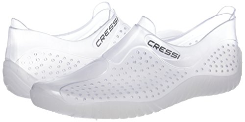 Cressi Water Shoes Escarpines, Unisex Adulto, Claro (Transparente), 44 EU