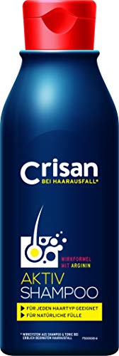 Crisan - Champú activo de arginina contra la caída del cabello, 250 ml
