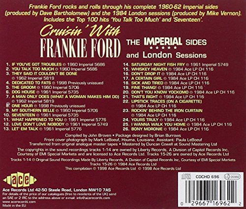 Cruisin' With Frankie Ford: the Imperial Sides & London Sessions