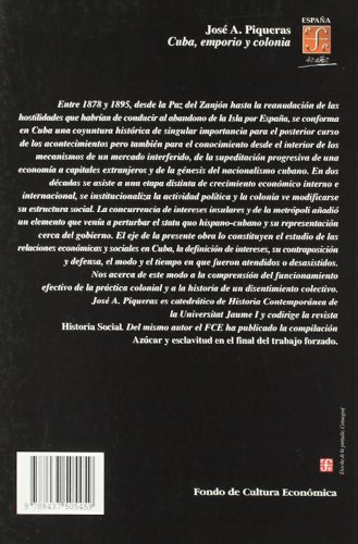 Cuba, emporio y colonia. la disputa de un Mercado interferido