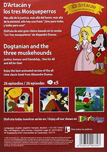 D'Artacán y los tres mosqueperros [DVD]