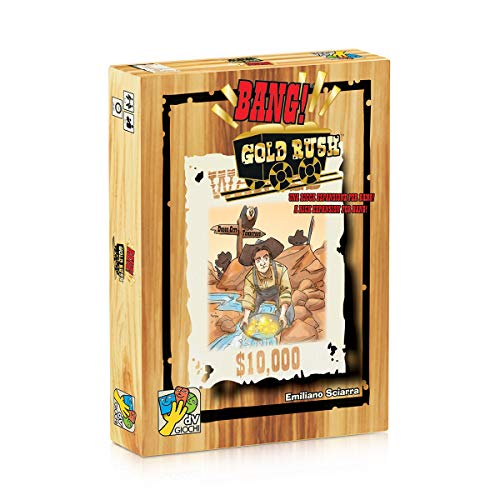 DaVinci Editrice Bang! Gold Rush - Expansión de juego de cartas (en inglés) , Modelos/colores Surtidos, 1 Unidad