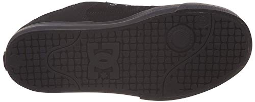 DC Shoes, PURE M SHOE - Zapatillas para hombre, Negro (Black / Pirate Black), 42.5