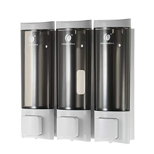 Decdeal - 3X 200ml Dispensador de Jabón y Loción de Pared (Líquido)