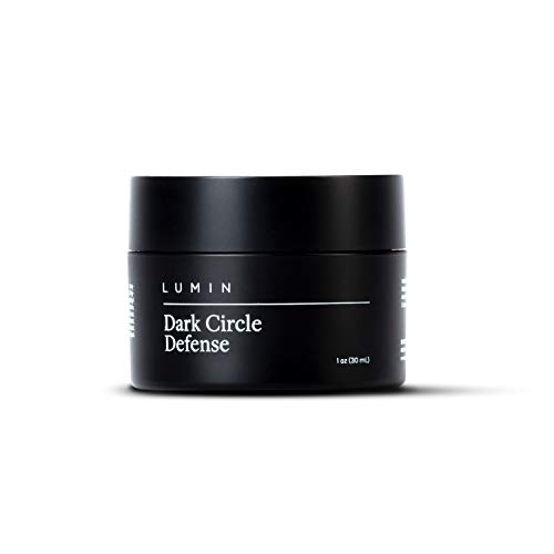 Defensa para las ojeras de los hombres (1 oz.): Tratamiento antiedad en crema para los ojos formulado en Corea - Reduce finas líneas, arrugas, bolsas en los ojos, ojeras - por Lumin