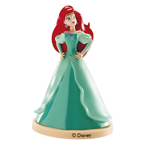 Dekora- Decoracion para Tartas con la Figura de la Princesa Ariel - 8,5 cm (347155)