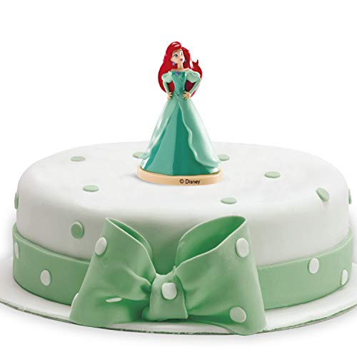 Dekora- Decoracion para Tartas con la Figura de la Princesa Ariel - 8,5 cm (347155)