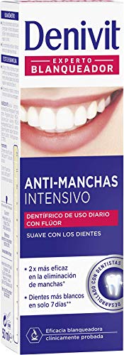 Denivit - Anti-manchas intensivo - Dentrífico Eficacia blanqueadora - 50 ml