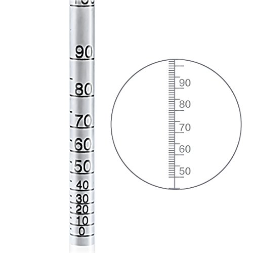 Densimetro Alcohol Medidor, HTBAKOI Densímetro Medidor de Alcohol Grados 0-100% Alcoholímetro Medición Precisa Hecho de Material Ecológico [Caja de Madera Incluida]