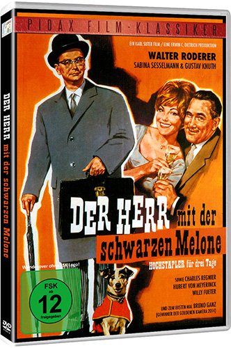 Der Herr mit der schwarzen Melone (Pidax Film-Klassiker) [Alemania] [DVD]