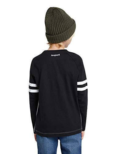 Desigual TS_Ultimate Camiseta, Black, 13/14 para Niños