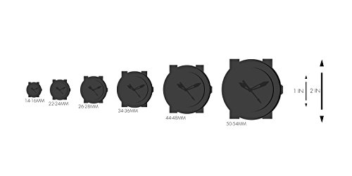 D&G DW0144 - Reloj de Señora Movimiento de Cuarzo con Brazalete metálico Plata