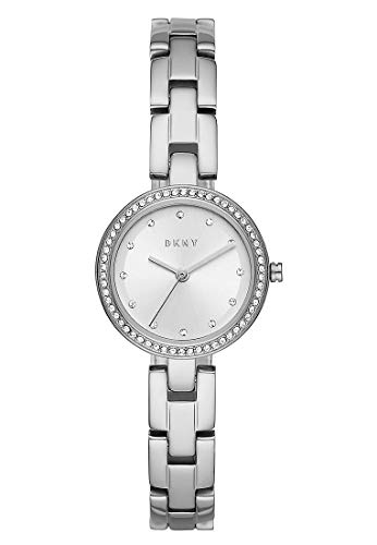 DKNY - Reloj de Acero Inoxidable de Tres manecillas City Link para Mujer - NY2824