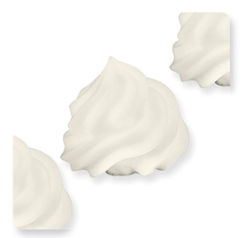 Dr. Oetker Manga Pastelera 31 cm, con 6 boquillas para decorar bizcochos, tartas, canapés y platos, (color: blanco), cantidad: 1 pieza