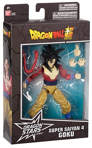 Dragon Ball- Figura Deluxe Super Saiyan 4 Goku, Color (Bandai 36180)