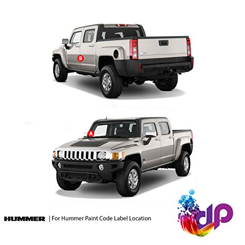 DrawndPaint for/Hummer H2 / Rich Copper - WA827S / Touch-UP Sistema DE Pintura Coincidencia EXACTA/Preferred Care