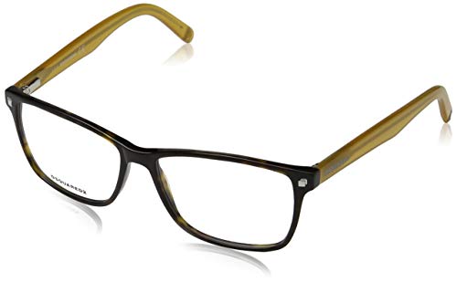 DSQUARED2 DQ5201 Monturas de gafas, Marrón (Avana Scura), 55.0 para Hombre