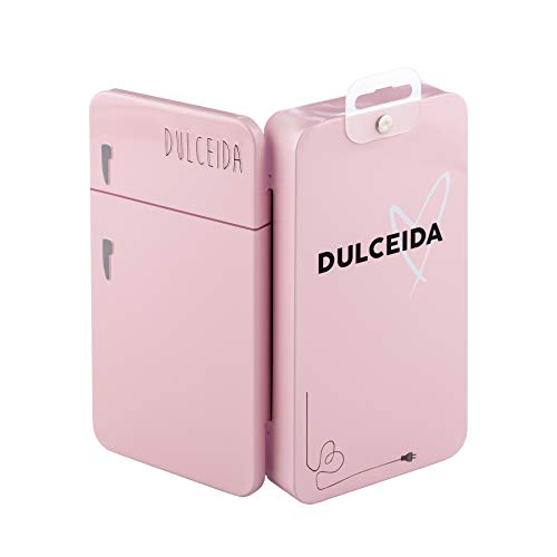 Dulceida Glitter - Carcasa para Apple iPhone 6/6S/7/8 Plus, Color Rosa