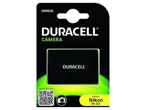 Duracell DR9900 - Batería para cámara digital 7.4 V, 1100mAh (reemplaza batería original de Nikon EN-EL9)