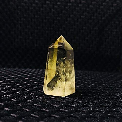 DYHM Piedras Piedra de Cristal Los Cristales de Cuarzo Citrino Natural de Cristal de Cuarzo Amarillo Punto de Reiki