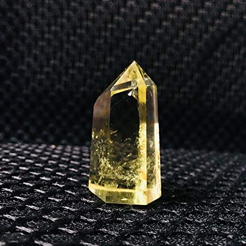 DYHM Piedras Piedra de Cristal Los Cristales de Cuarzo Citrino Natural de Cristal de Cuarzo Amarillo Punto de Reiki