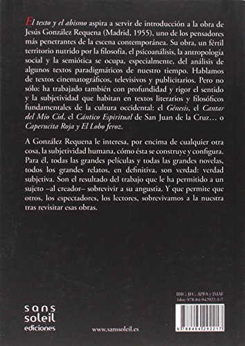 El texto y el abismo: Diálogos con González Requena (Camera Obscura)