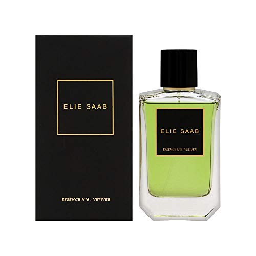 Elie saab essence no. 6 vetiver eau de parfum 100ml spray.