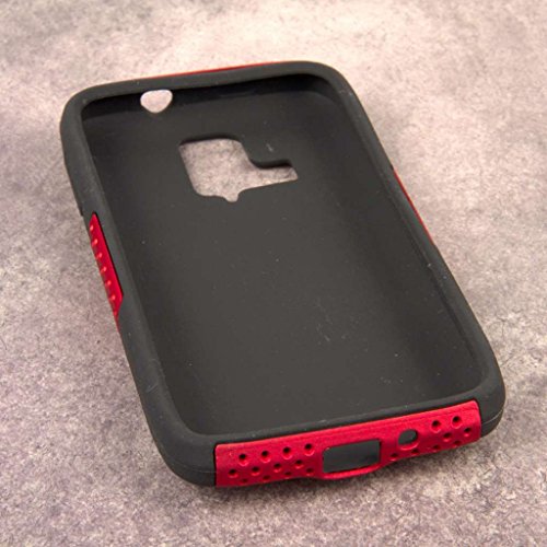 Empire FM-KICON-RD Funda para teléfono móvil 12,7 cm (5") Negro, Rojo - Fundas para teléfonos móviles (Funda, Kyocera, Hydro, 12,7 cm (5"), Negro, Rojo)