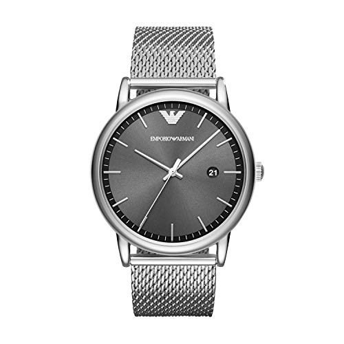 Emporio Armani Reloj Analogico para Hombre de Cuarzo con Correa en Acero Inoxidable AR11069