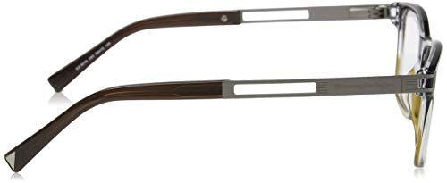 Ermenegildo Zegna Brillengestelle EZ5076 Monturas de gafas, Gris (Gr), 55.0 para Hombre