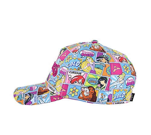 Essencial Caps Princess Gorra de béisbol, Multicolore, 54 Centimeters Unisex Niños