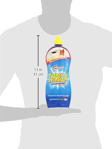 Estrella limpiahogar multisuperficies oxygeno activo 1,25L [Pack de 4]