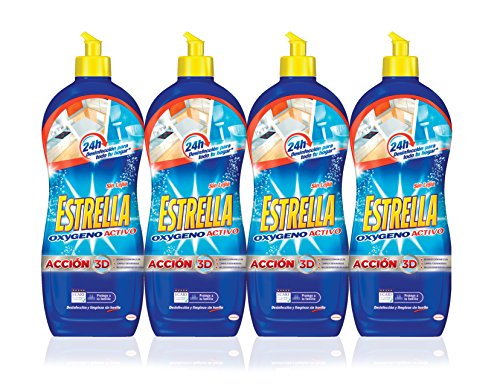 Estrella limpiahogar multisuperficies oxygeno activo 1,25L [Pack de 4]