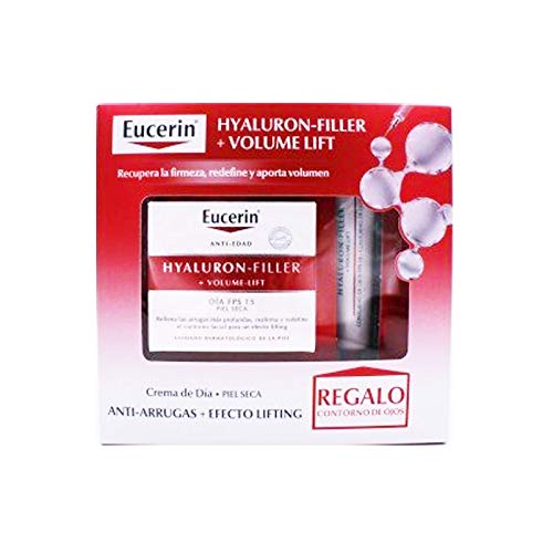 EUCERIN COFRE HYALURON FILLER + VOLUMEN LIF DIA PIEL SECA 50ML + GRATIS HYALURON FILLER CONTORNO DE OJOS